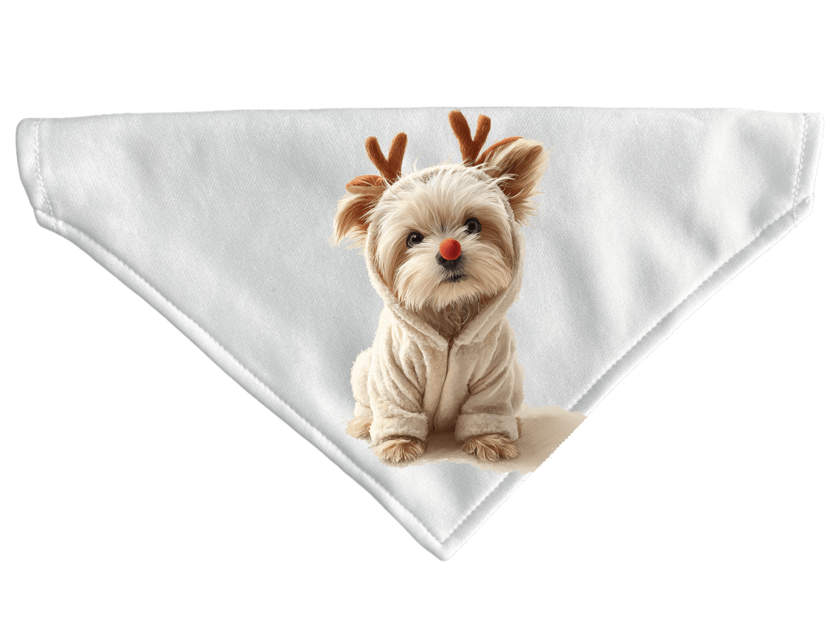L'atelier du Fourmilier Bandana pour chien Bandana de Noël pour chien – Accessoire festif