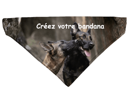 L'atelier du Fourmilier Bandana pour chien Bandana Personnalisable pour chien