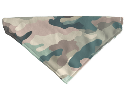 L'atelier du Fourmilier Bandana pour chien Bandana pour chien camouflages – 4 tailles (S, M, L, XL) – Collier inclus & compatible BioThane