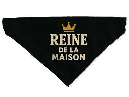 L'atelier du Fourmilier Bandana pour chien Bandana pour chien Funny dog – 4 tailles (S, M, L, XL) – Collier inclus et compatible BioThane