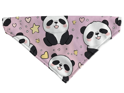 L'atelier du Fourmilier Bandana pour chien Bandana pour chien kawaii – 4 tailles (S, M, L, XL) – Collier inclus et compatible BioThane