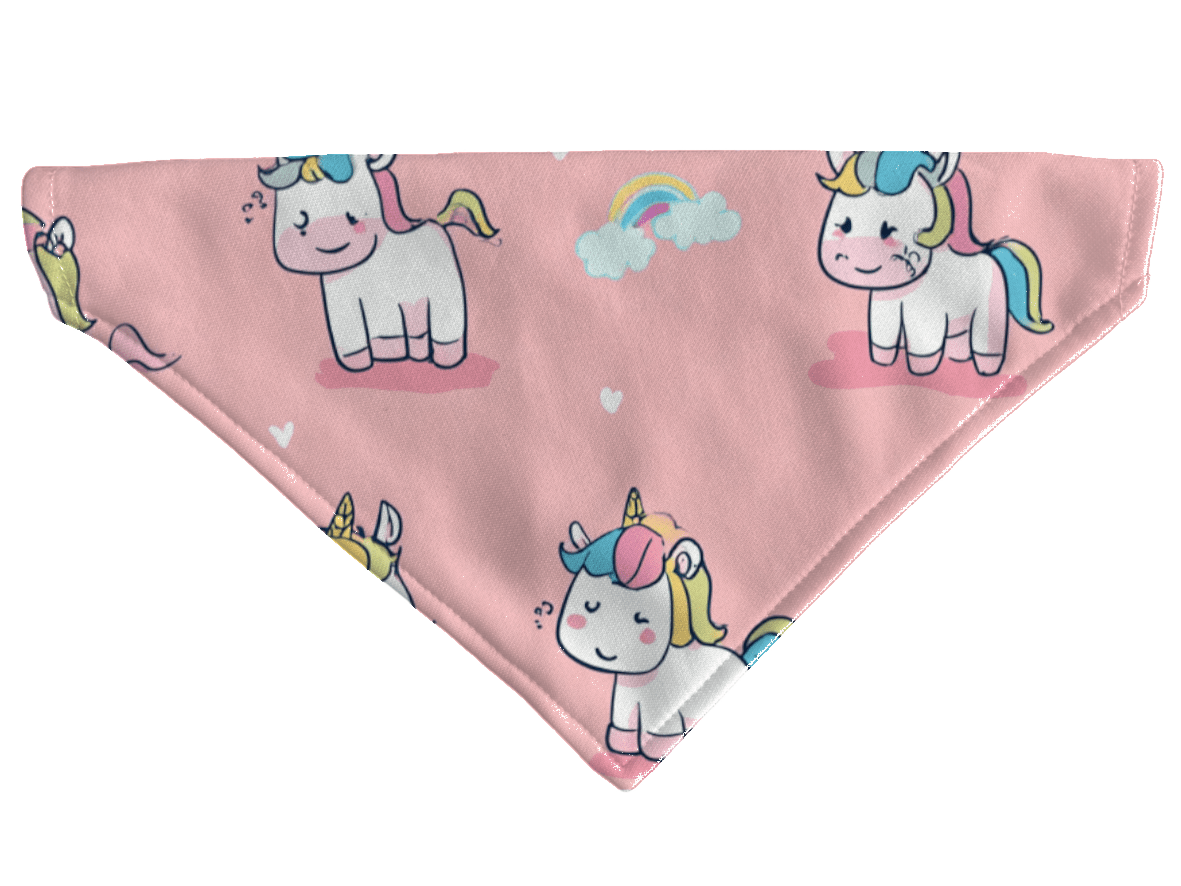 L'atelier du Fourmilier Bandana pour chien Bandana pour chien kawaii – 4 tailles (S, M, L, XL) – Collier inclus et compatible BioThane