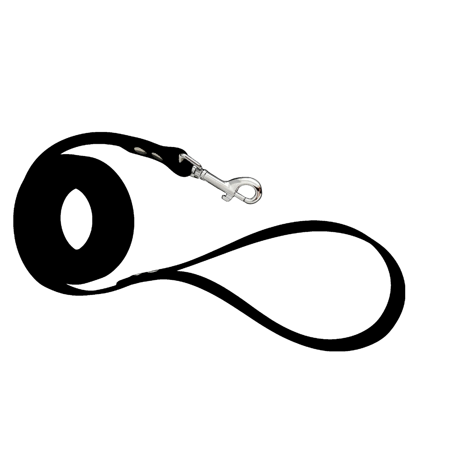 Longe en BioThane personnalisable – Largeurs 19 mm ou 25 mm – Longueur au choix jusqu'à 20 mètres