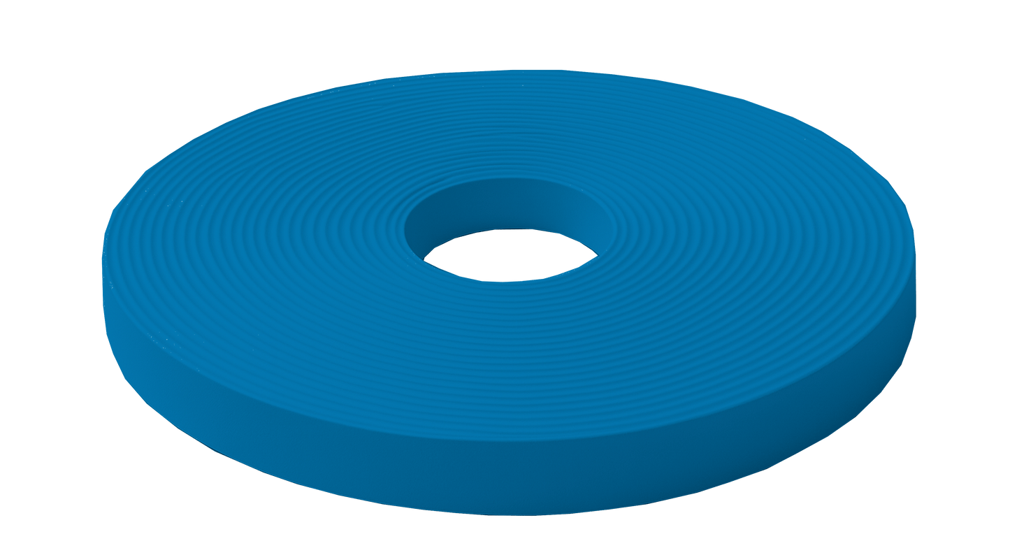 L'atelier du Fourmilier Beta BioThane au mètre 19mm / Bleu Beta BioThane® au mètre – Résistant, souple et imperméable - coloris et largeur au choix