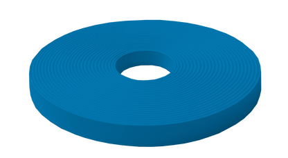 L'atelier du Fourmilier Beta BioThane au mètre 19mm / Bleu Beta BioThane® au mètre – Résistant, souple et imperméable - coloris et largeur au choix