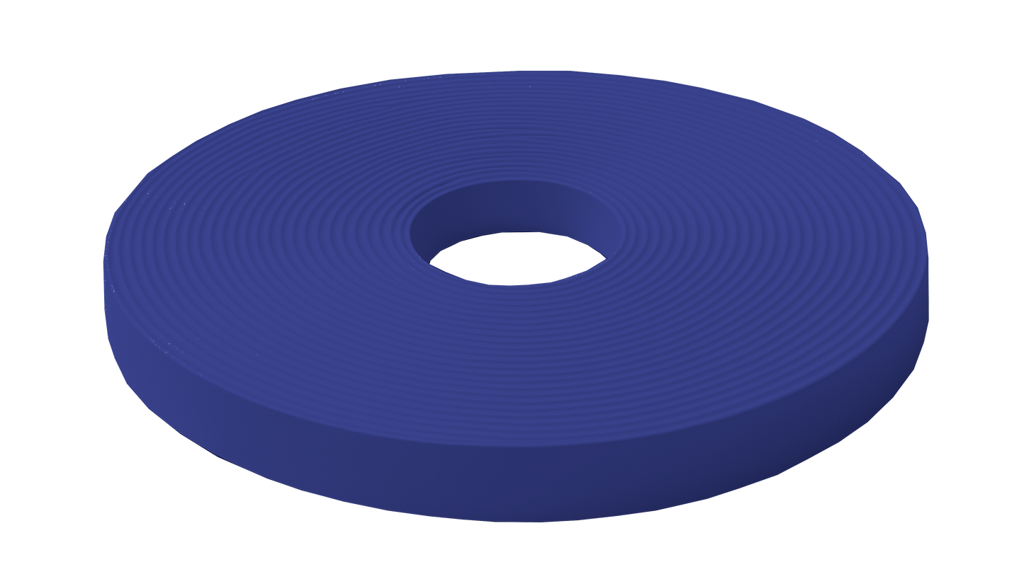 L'atelier du Fourmilier Beta BioThane au mètre 19mm / Bleu Marine Beta BioThane® au mètre – Résistant, souple et imperméable - coloris et largeur au choix