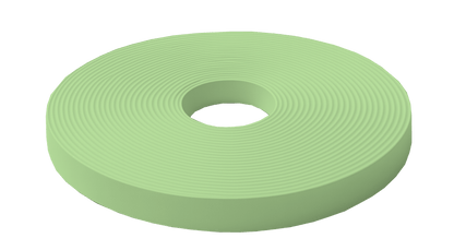 L'atelier du Fourmilier Beta BioThane au mètre 19mm / GN529 - Vert Pastel Beta BioThane® au mètre – Résistant, souple et imperméable - coloris et largeur au choix