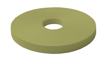 L'atelier du Fourmilier Beta BioThane au mètre 19mm / Guacamole Beta BioThane® au mètre – Résistant, souple et imperméable - coloris et largeur au choix