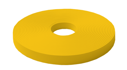 L'atelier du Fourmilier Beta BioThane au mètre 19mm / Jaune Beta BioThane® au mètre – Résistant, souple et imperméable - coloris et largeur au choix