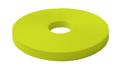 L'atelier du Fourmilier Beta BioThane au mètre 19mm / Jaune Fluo Beta BioThane® au mètre – Résistant, souple et imperméable - coloris et largeur au choix