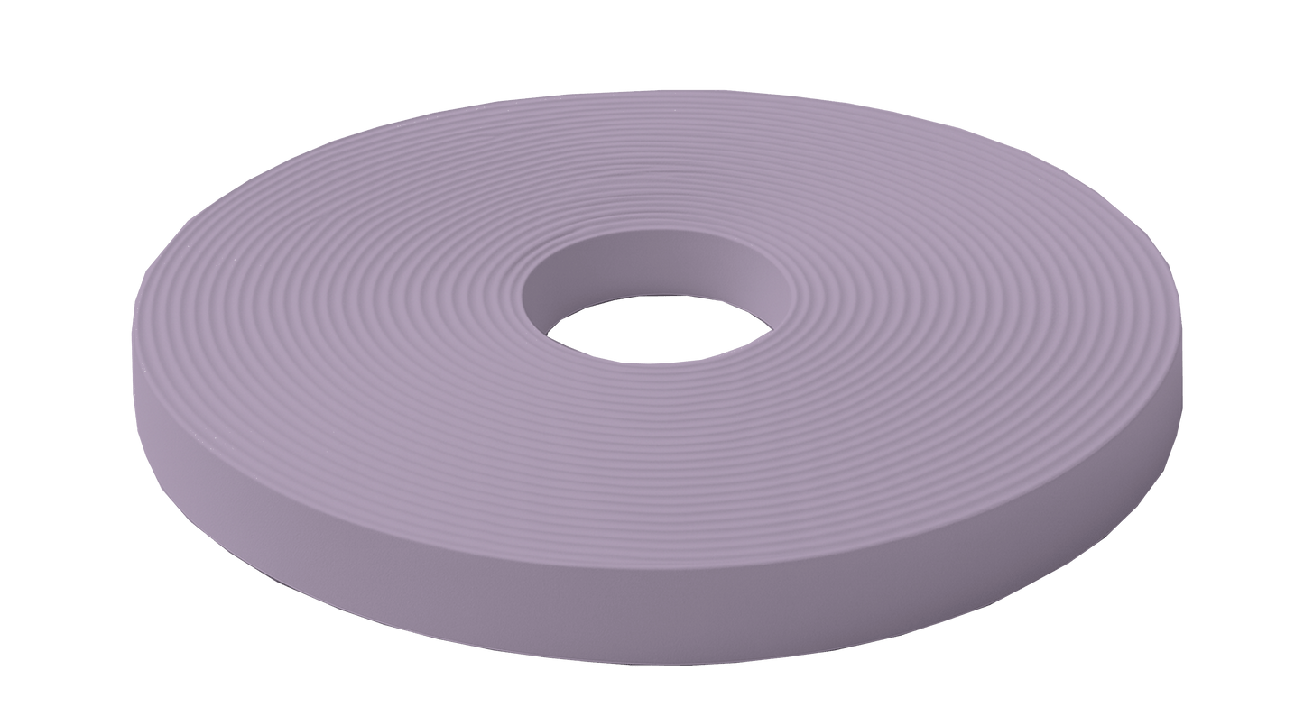 L'atelier du Fourmilier Beta BioThane au mètre 19mm / lilas Beta BioThane® au mètre – Résistant, souple et imperméable - coloris et largeur au choix