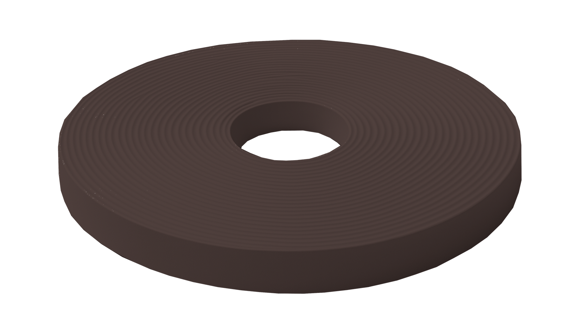 L'atelier du Fourmilier Beta BioThane au mètre 19mm / Marron Foncé Beta BioThane® au mètre – Résistant, souple et imperméable - coloris et largeur au choix