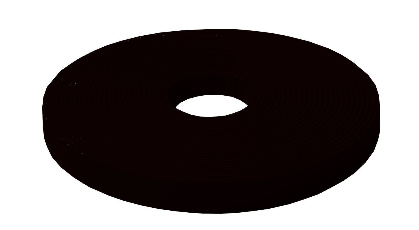 L'atelier du Fourmilier Beta BioThane au mètre 19mm / Noir Beta BioThane® au mètre – Résistant, souple et imperméable - coloris et largeur au choix