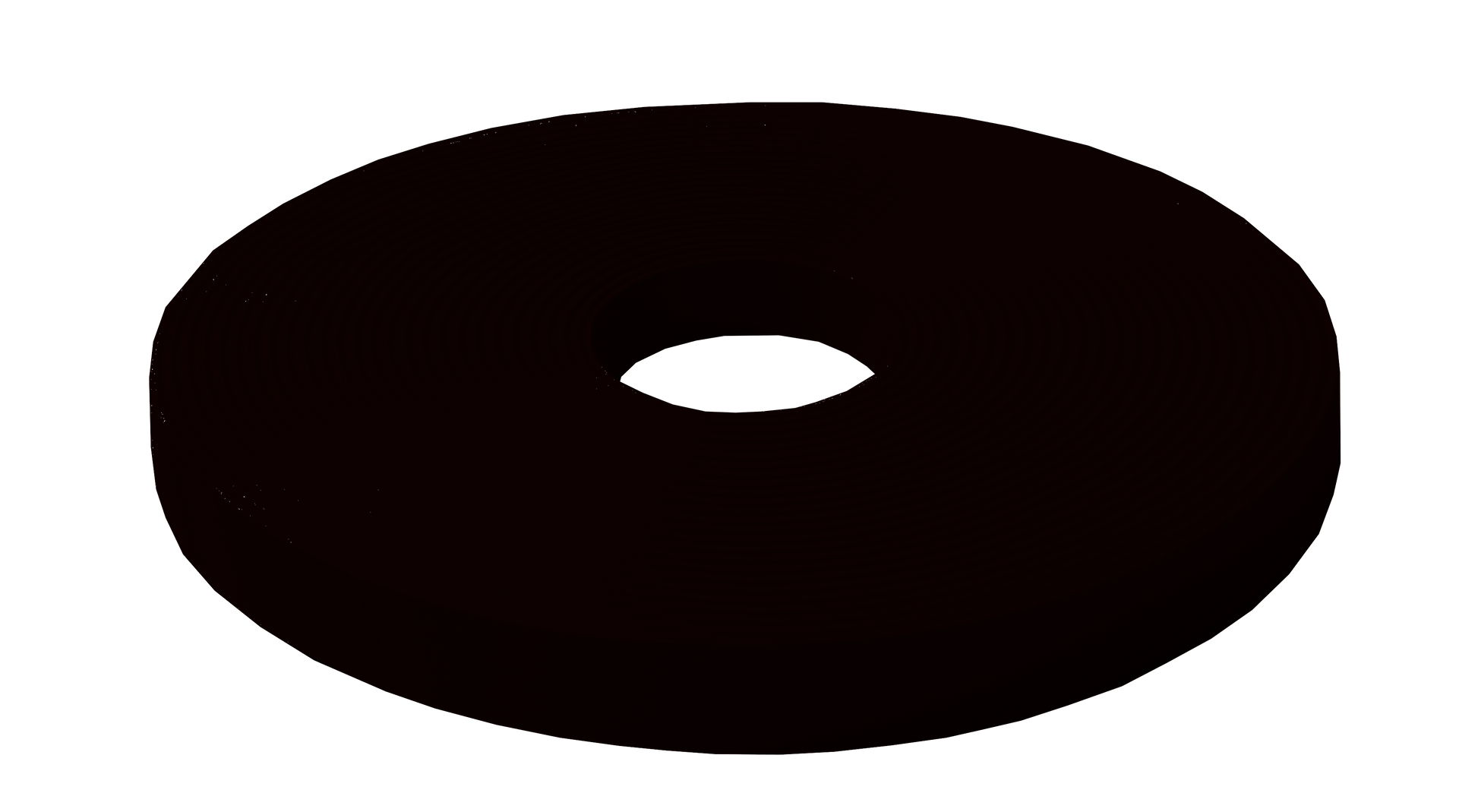 L'atelier du Fourmilier Beta BioThane au mètre 19mm / Noir Beta BioThane® au mètre – Résistant, souple et imperméable - coloris et largeur au choix