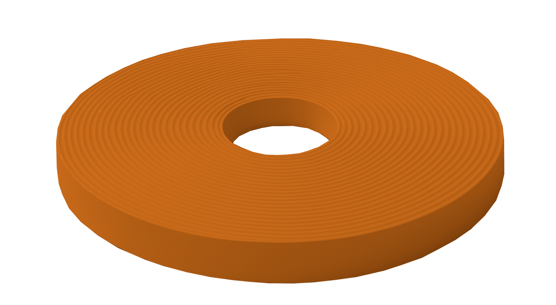 L'atelier du Fourmilier Beta BioThane au mètre 19mm / OR524 - Orange burnt Beta BioThane® au mètre – Résistant, souple et imperméable - coloris et largeur au choix