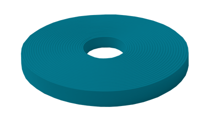 L'atelier du Fourmilier Beta BioThane au mètre 19mm / Pétrole Beta BioThane® au mètre – Résistant, souple et imperméable - coloris et largeur au choix