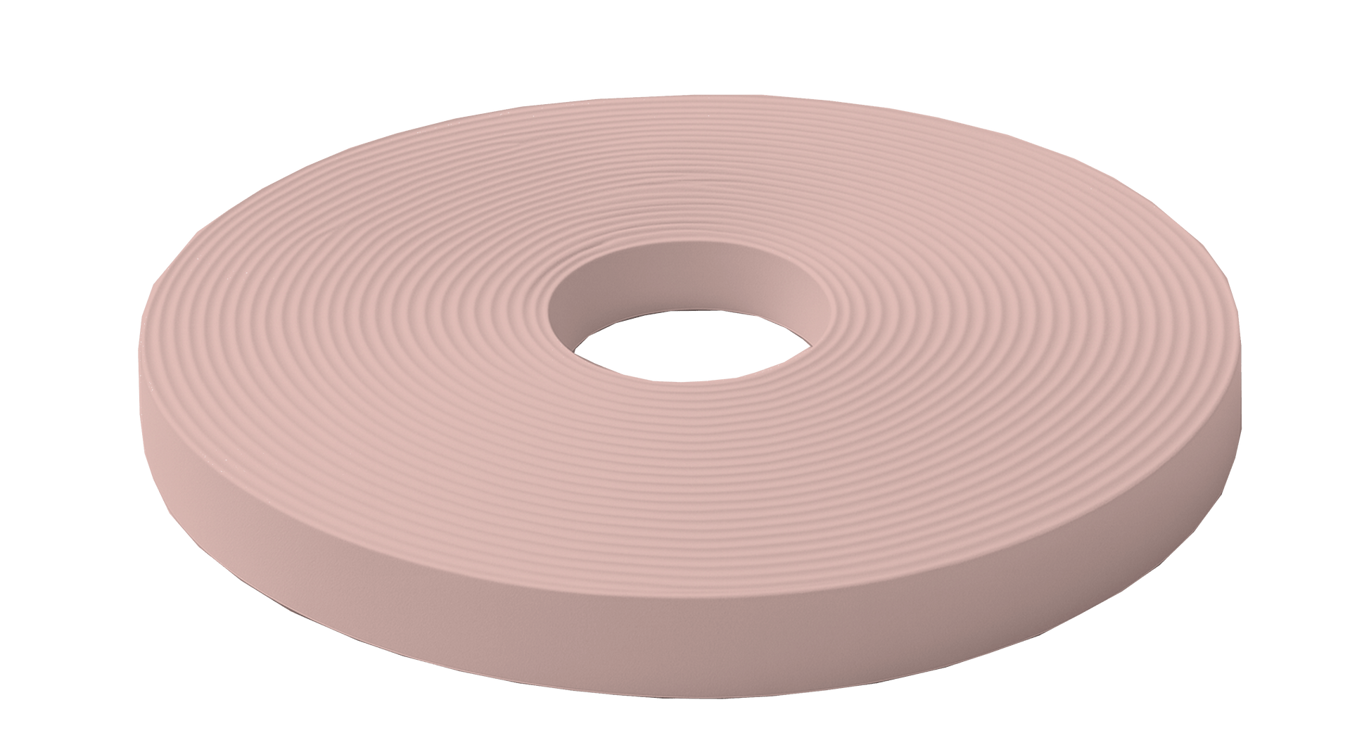 L'atelier du Fourmilier Beta BioThane au mètre 19mm / PK527 - Dusty pink Beta BioThane® au mètre – Résistant, souple et imperméable - coloris et largeur au choix