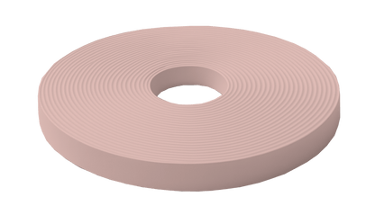 L'atelier du Fourmilier Beta BioThane au mètre 19mm / PK527 - Dusty pink Beta BioThane® au mètre – Résistant, souple et imperméable - coloris et largeur au choix