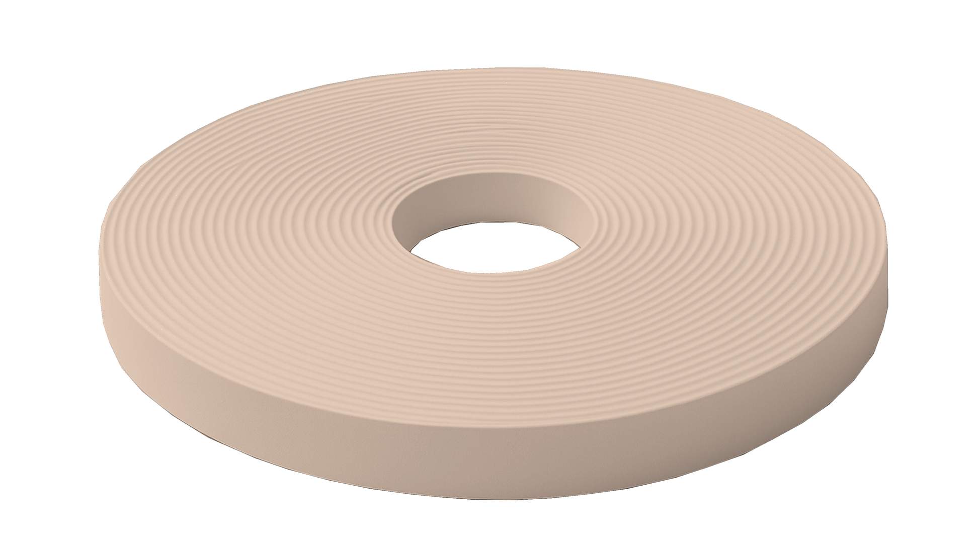 L'atelier du Fourmilier Beta BioThane au mètre 19mm / Rose poudré Beta BioThane® au mètre – Résistant, souple et imperméable - coloris et largeur au choix