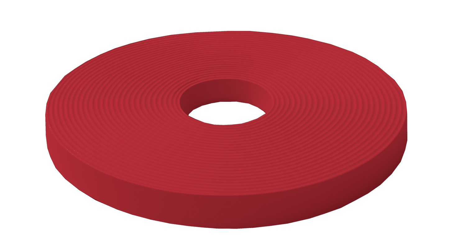 L'atelier du Fourmilier Beta BioThane au mètre 19mm / Rouge Beta BioThane® au mètre – Résistant, souple et imperméable - coloris et largeur au choix