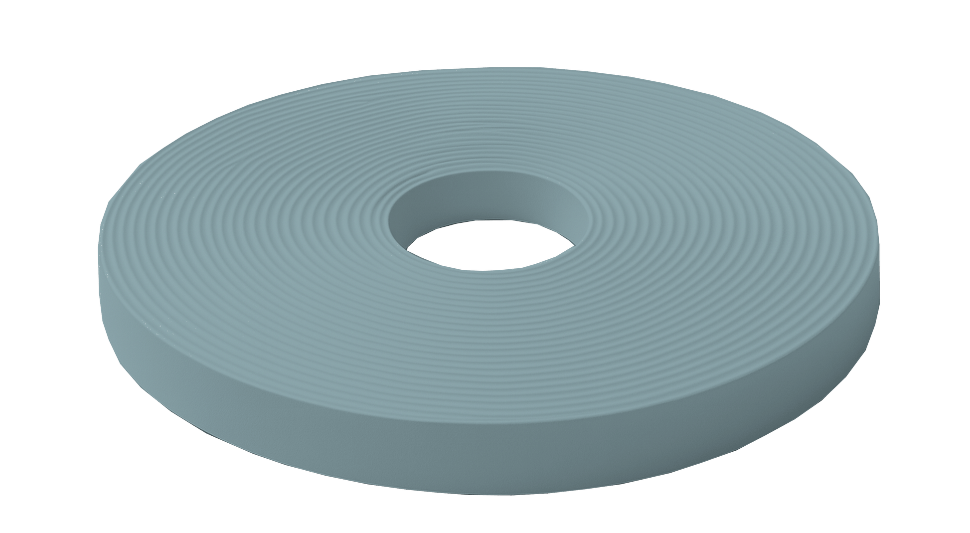 L'atelier du Fourmilier Beta BioThane au mètre 19mm / TU521 - Dusty Turquoise Beta BioThane® au mètre – Résistant, souple et imperméable - coloris et largeur au choix