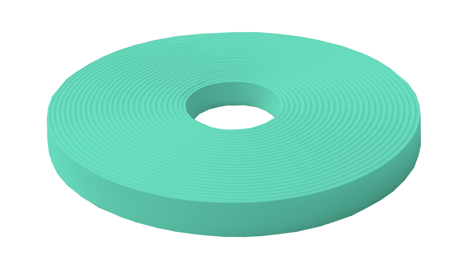 L'atelier du Fourmilier Beta BioThane au mètre 19mm / Vert Caribéen Beta BioThane® au mètre – Résistant, souple et imperméable - coloris et largeur au choix