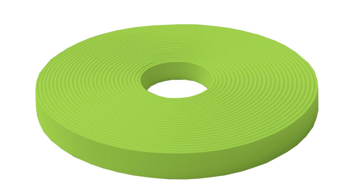 L'atelier du Fourmilier Beta BioThane au mètre 19mm / Vert Pomme Beta BioThane® au mètre – Résistant, souple et imperméable - coloris et largeur au choix