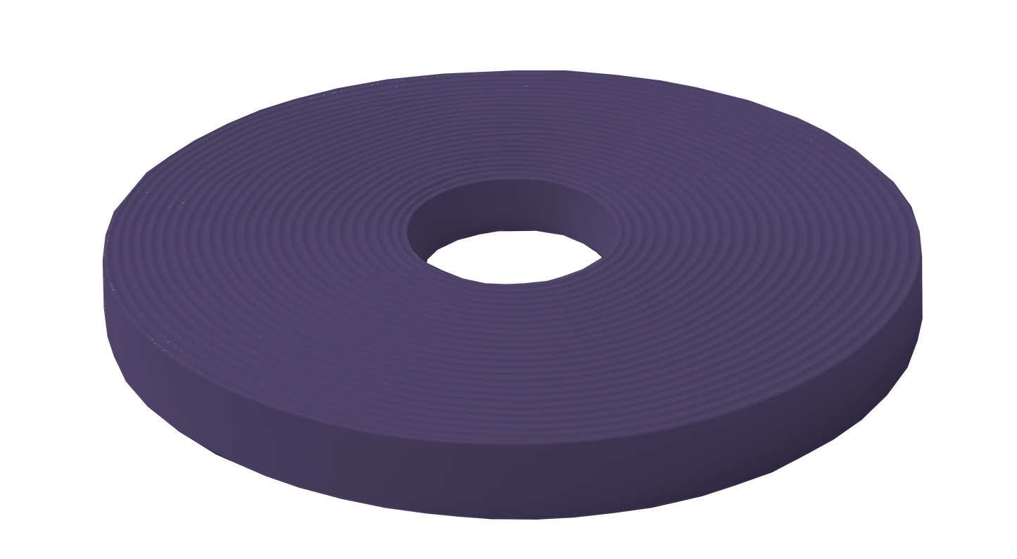 L'atelier du Fourmilier Beta BioThane au mètre 19mm / Violet Beta BioThane® au mètre – Résistant, souple et imperméable - coloris et largeur au choix