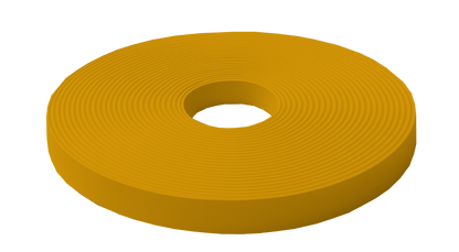 L'atelier du Fourmilier Beta BioThane au mètre 19mm / YE523 - Jaune Moutarde Beta BioThane® au mètre – Résistant, souple et imperméable - coloris et largeur au choix