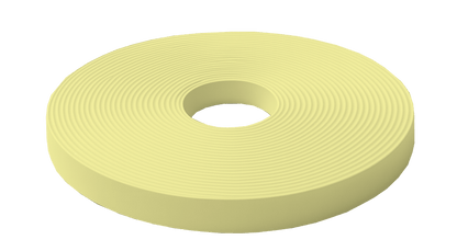 L'atelier du Fourmilier Beta BioThane au mètre 19mm / YE524 - Jaune Pastel Beta BioThane® au mètre – Résistant, souple et imperméable - coloris et largeur au choix
