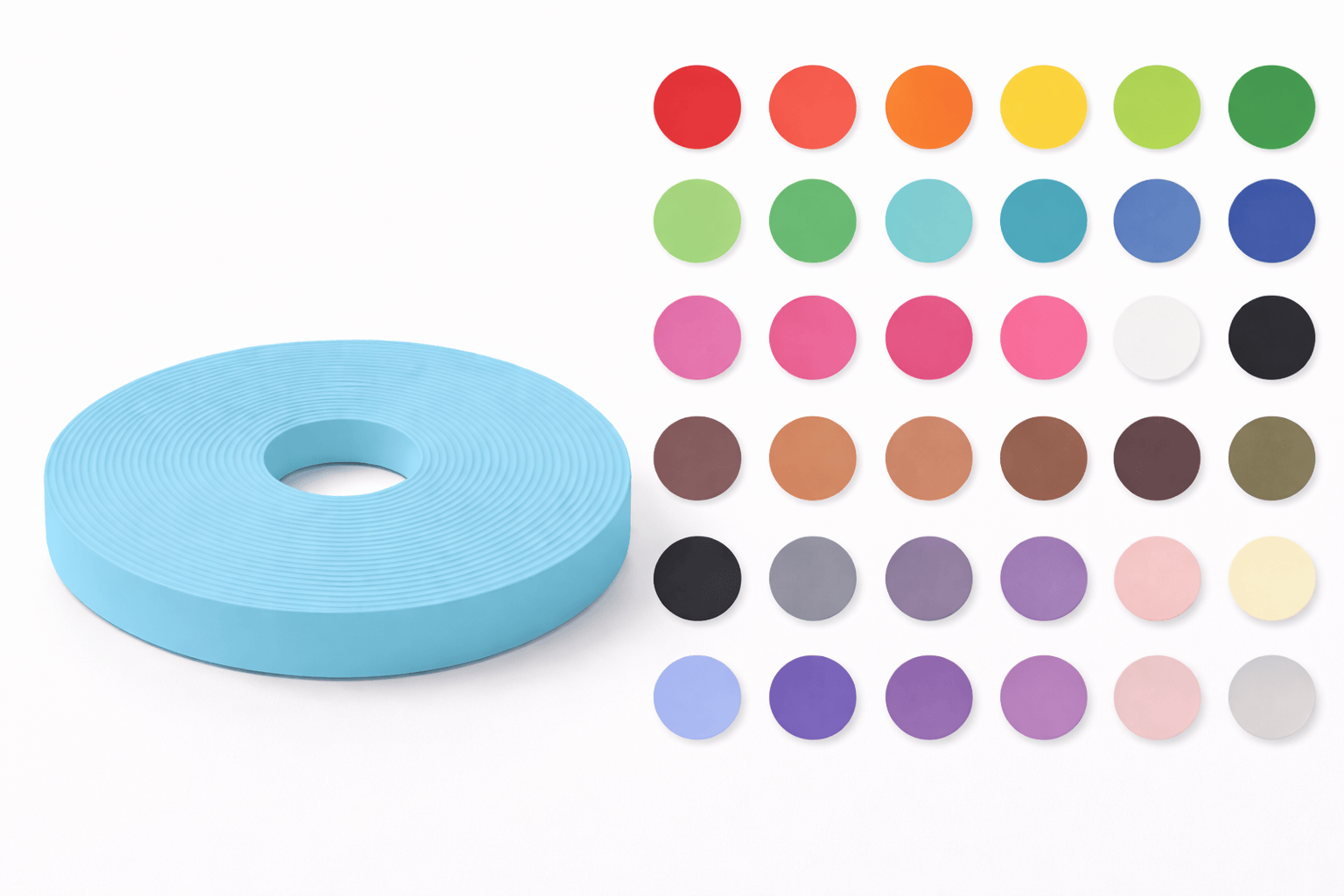 L'atelier du Fourmilier Beta BioThane au mètre Beta BioThane® au mètre – Résistant, souple et imperméable - coloris et largeur au choix