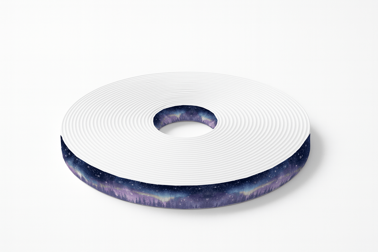 L'atelier du Fourmilier BioThane imprimé au mètre BioThane imprimé “Aurore Boréale”