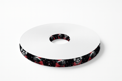 L'atelier du Fourmilier BioThane imprimé au mètre BioThane imprimé “Bouledogues de Noël”