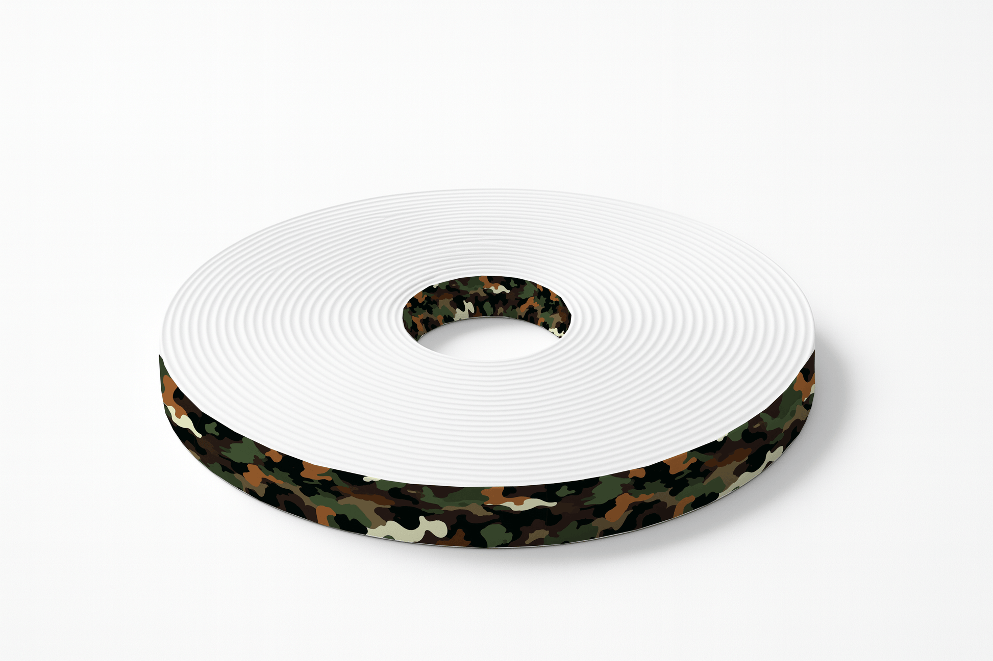 L'atelier du Fourmilier BioThane imprimé au mètre BioThane imprimé Camouflage forêt