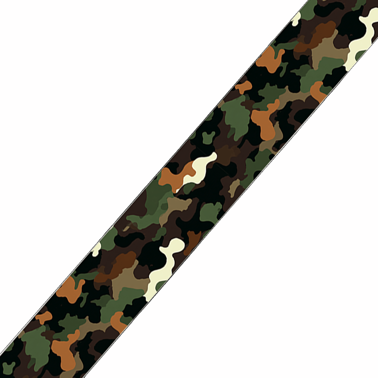 L'atelier du Fourmilier BioThane imprimé au mètre BioThane imprimé Camouflage forêt