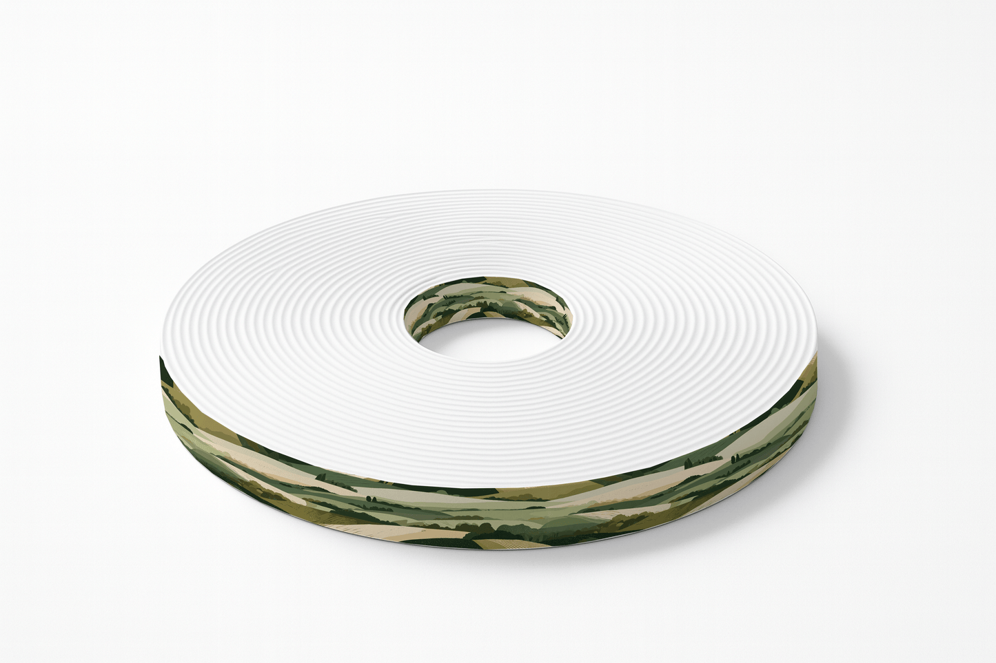 L'atelier du Fourmilier BioThane imprimé au mètre BioThane imprimé – Camouflage forêt vert & sable