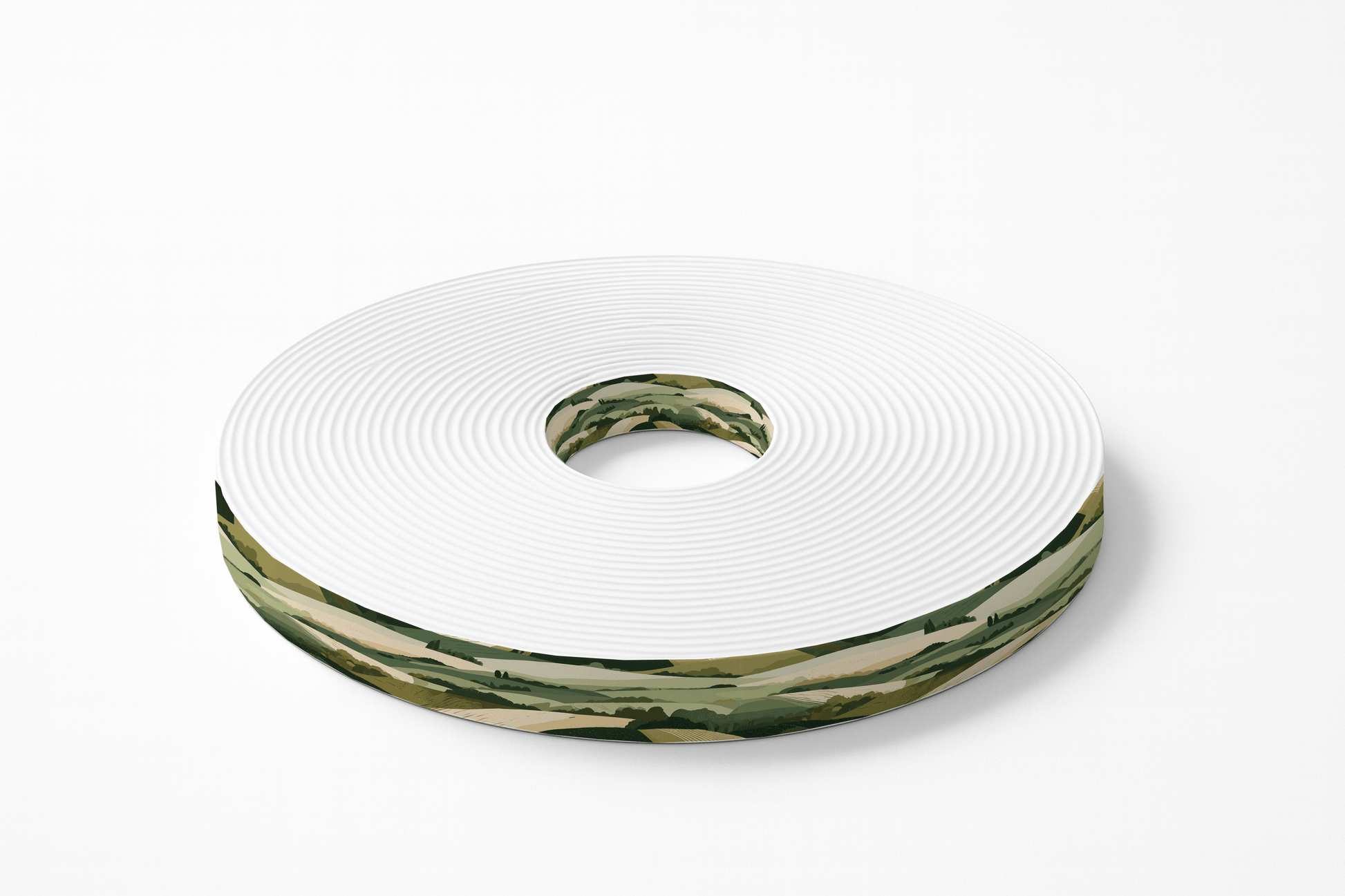 L'atelier du Fourmilier BioThane imprimé au mètre BioThane imprimé – Camouflage forêt vert & sable