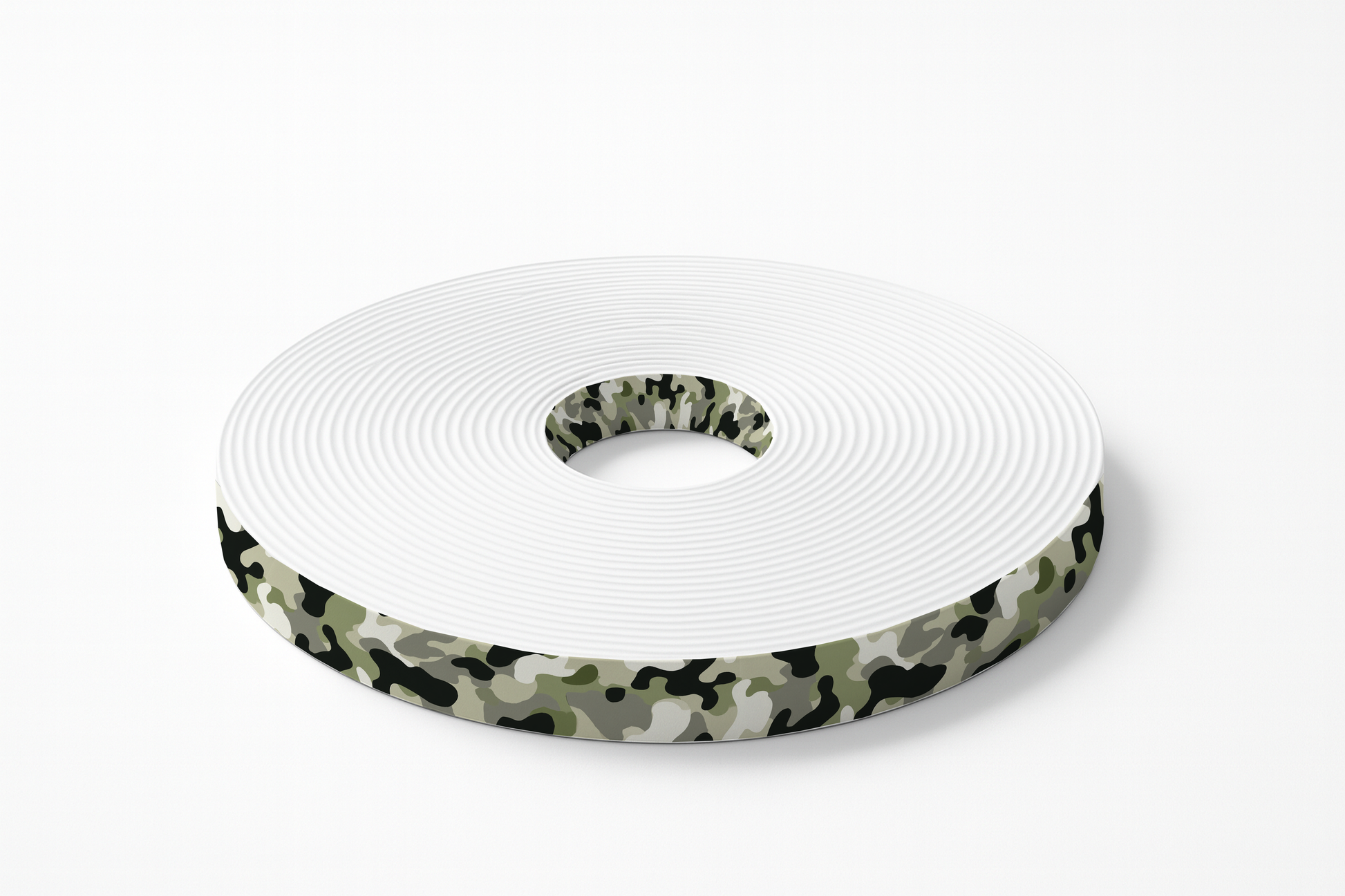 L'atelier du Fourmilier BioThane imprimé au mètre BioThane imprimé Camouflage sable & kaki