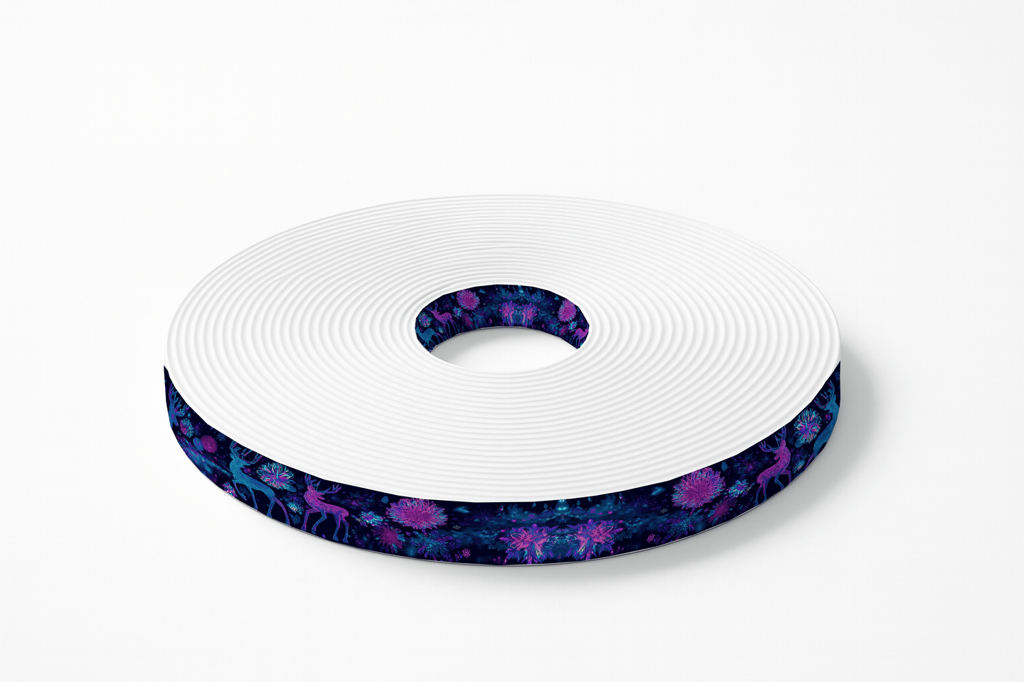 L'atelier du Fourmilier BioThane imprimé au mètre BioThane imprimé "Cerfs Galactiques"