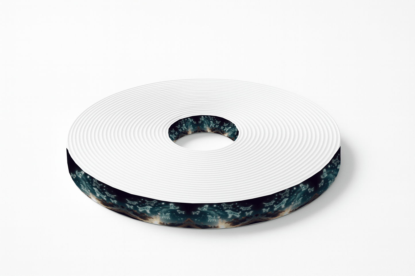 L'atelier du Fourmilier BioThane imprimé au mètre BioThane imprimé - Chiens Constellations Galactiques