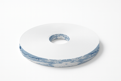 L'atelier du Fourmilier BioThane imprimé au mètre BioThane imprimé “Chiens nordiques bleus”