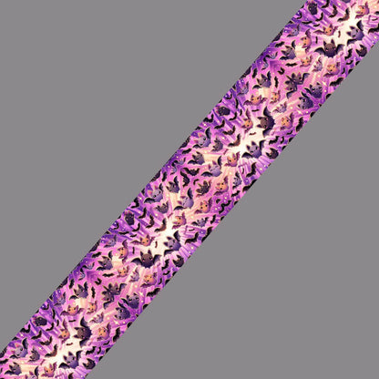 L'atelier du Fourmilier BioThane imprimé au mètre BioThane imprimé – Fantômes en liberté (édition Halloween)