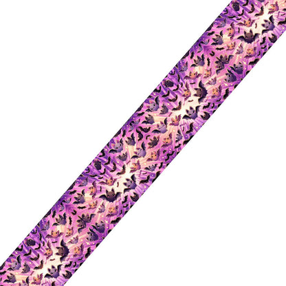 L'atelier du Fourmilier BioThane imprimé au mètre BioThane imprimé – Fantômes en liberté (édition Halloween)