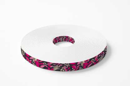 L'atelier du Fourmilier BioThane imprimé au mètre BioThane imprimé – “Floral Night Fuchsia”