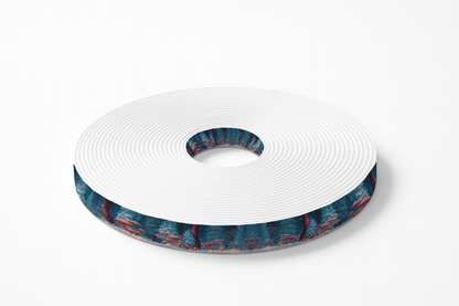 L'atelier du Fourmilier BioThane imprimé au mètre BioThane imprimé “Forêt enchantée d’hiver”