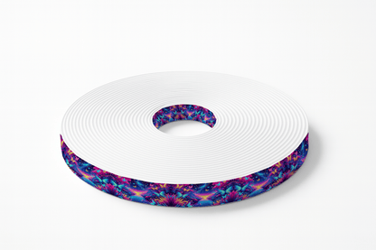 L'atelier du Fourmilier BioThane imprimé au mètre BioThane imprimé « Forêt magique & papillons »