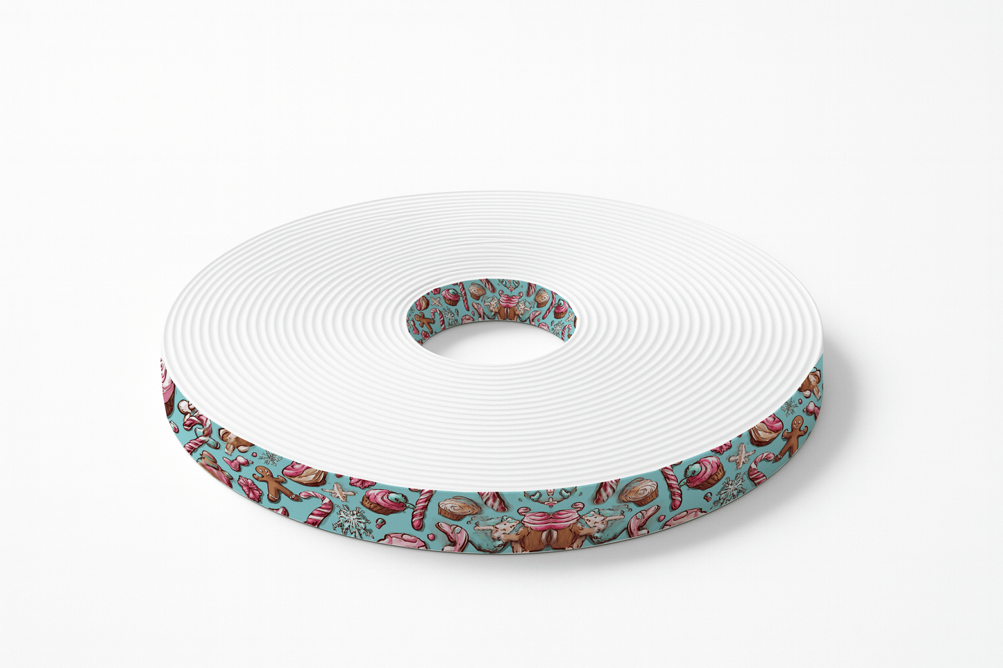 L'atelier du Fourmilier BioThane imprimé au mètre BioThane imprimé “Gourmandises de Noël”