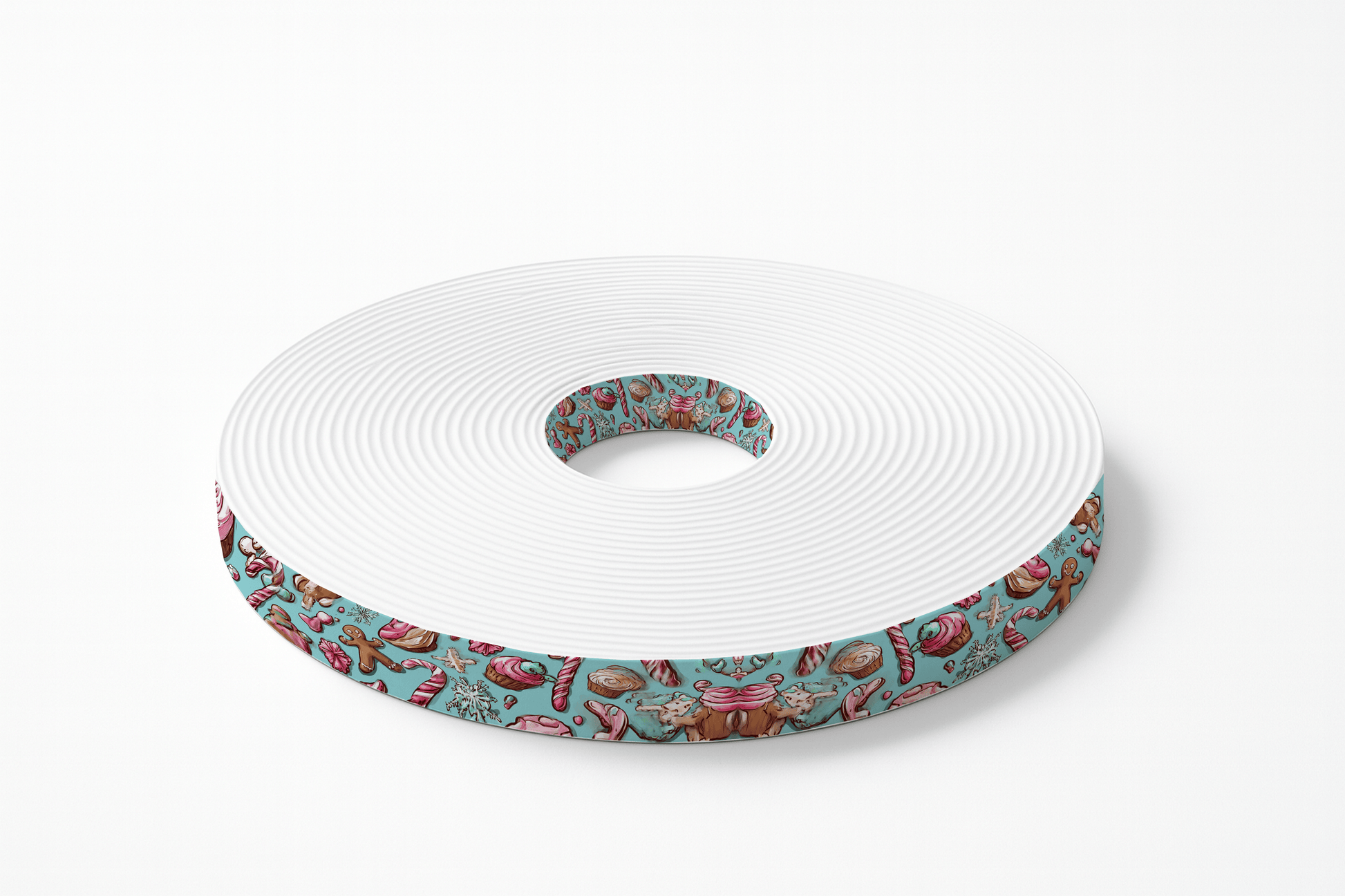 L'atelier du Fourmilier BioThane imprimé au mètre BioThane imprimé “Gourmandises de Noël”