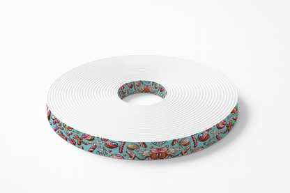 L'atelier du Fourmilier BioThane imprimé au mètre BioThane imprimé “Gourmandises de Noël”