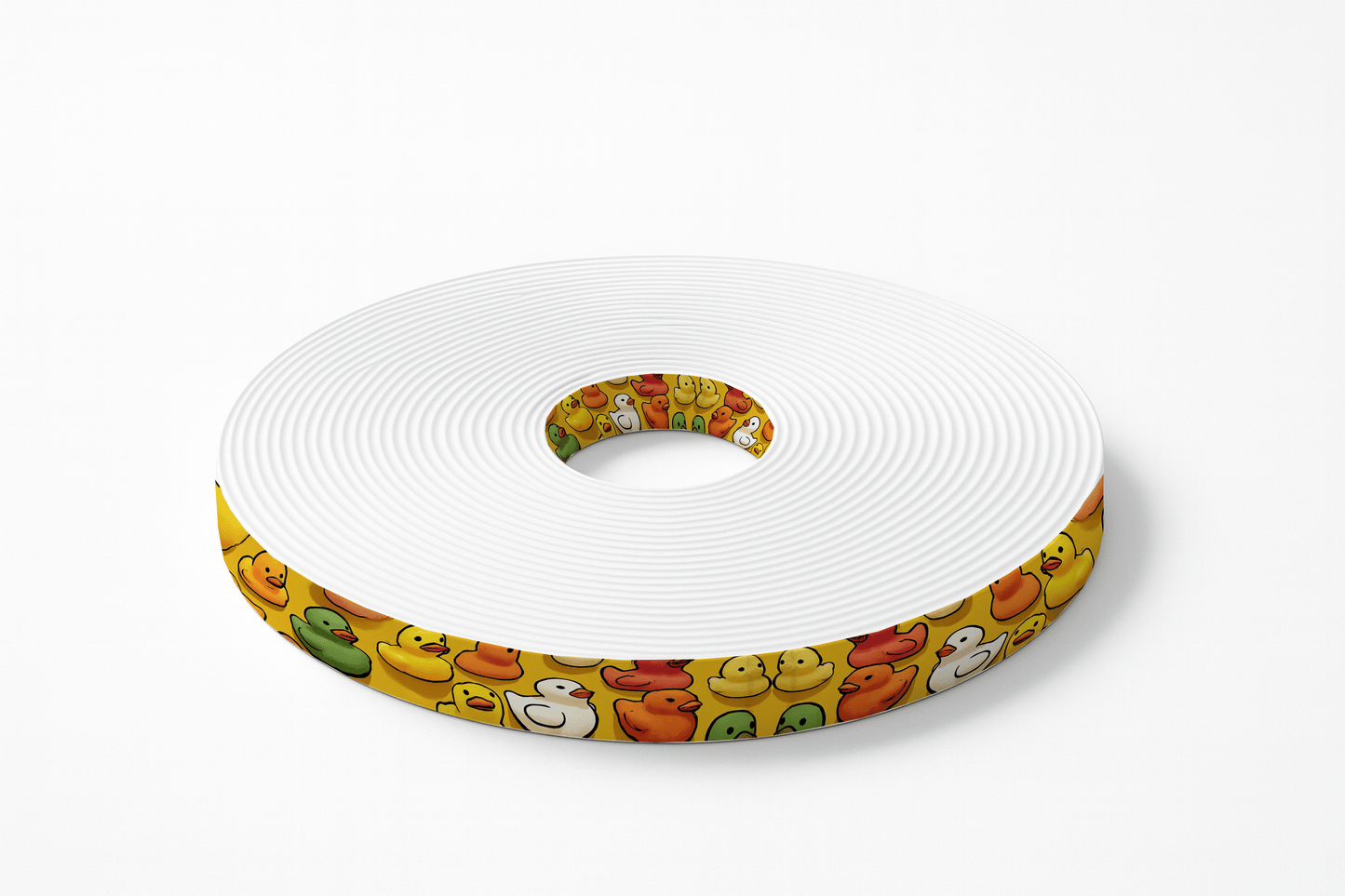L'atelier du Fourmilier BioThane imprimé au mètre BioThane® imprimé - Motif Canards Colorés